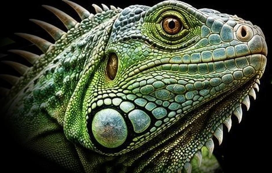 Green iguana